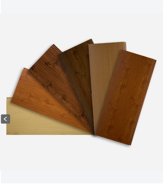 Wood-inspired metal siding